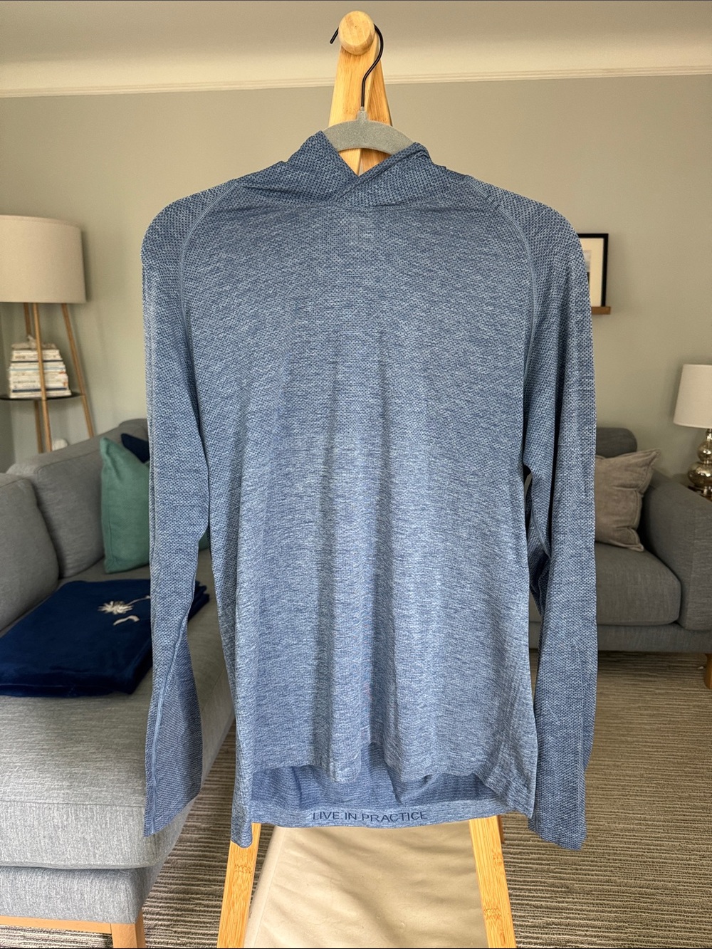 lululemon athletica Men's athletic Hoodie - Heather Blue